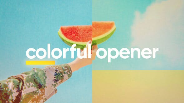 Colorful Intro Opener - Videohive Download 34895168