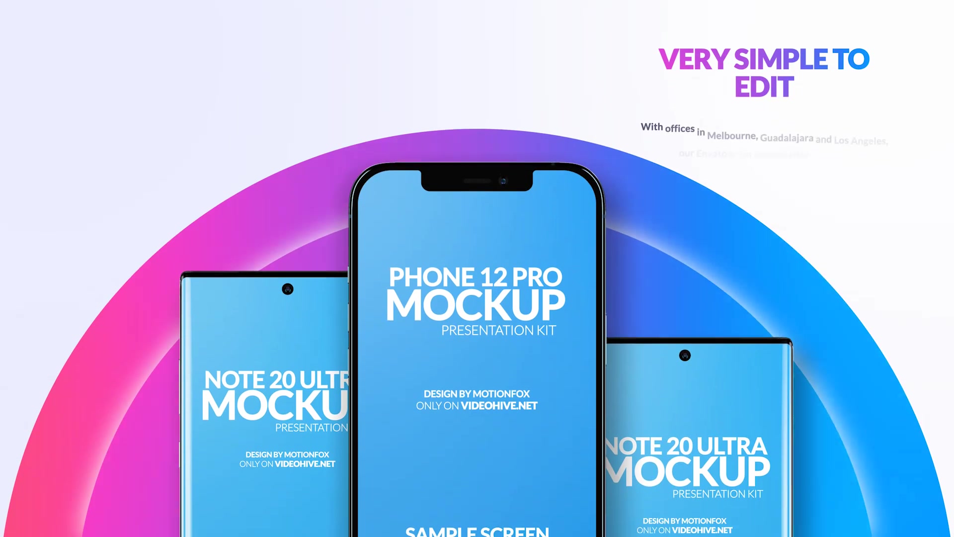 Colorful iOS & Android Mobile App Promo Videohive 29559107 After Effects Image 11