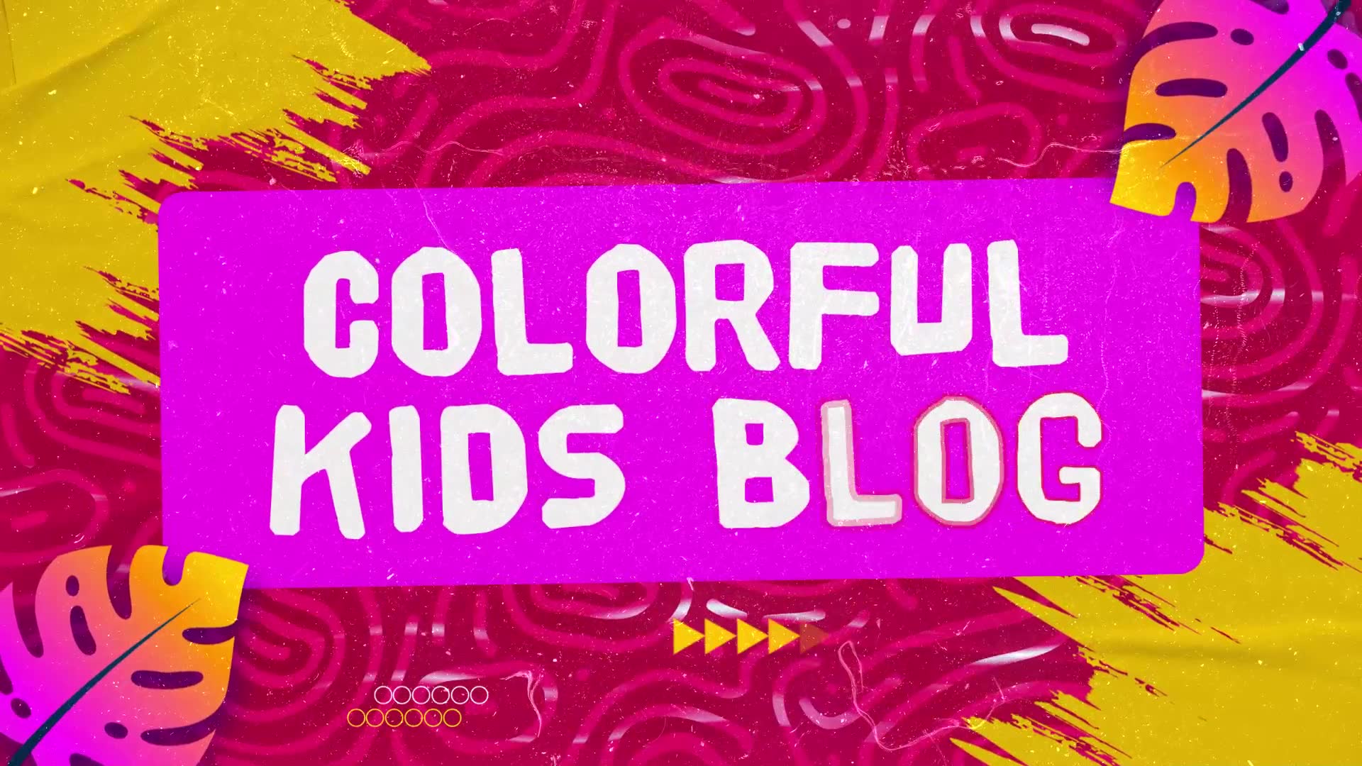 Colorful Kids Blog | MOGRT Videohive 34603138 Premiere Pro Image 2