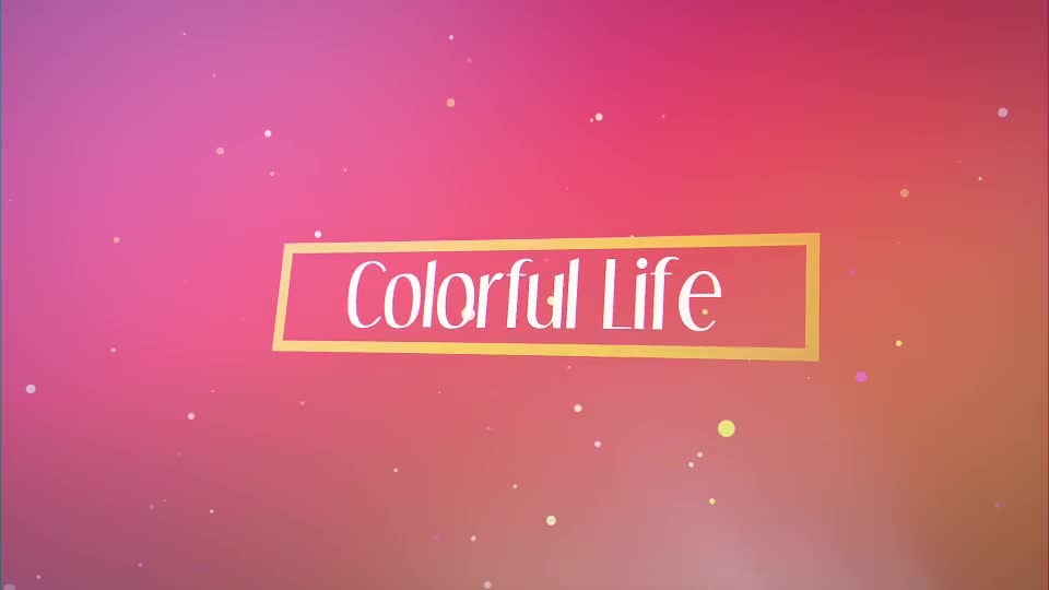 Colorful Life - Download Videohive 20779350