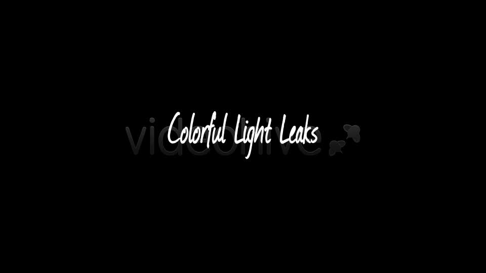 Colorful Light Leaks - Download Videohive 6664610