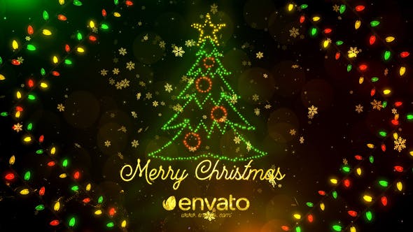 Colorful Lights Christmas - Download 25198911 Videohive