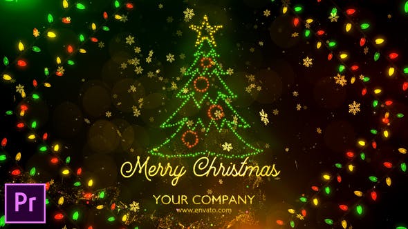 Colorful Lights Christmas Premiere Pro - 25238708 Videohive Download