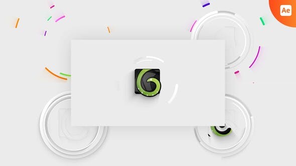 Colorful Lines Logo Reveal - 35767508 Download Videohive