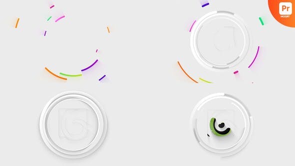 Colorful Lines Logo Reveal for Premiere Pro - Download Videohive 36120705