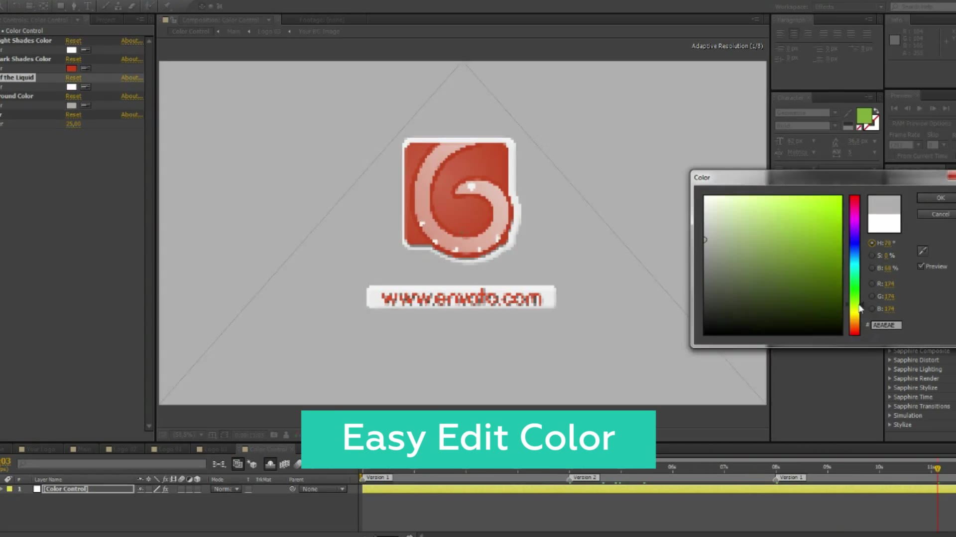 Colorful Liquid Logo Videohive 16414741 After Effects Image 10