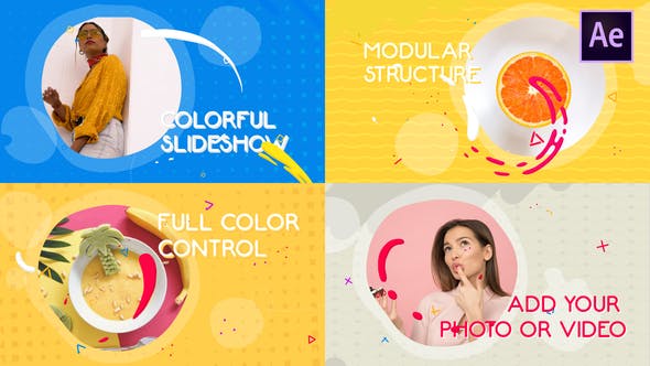 Colorful Liquid Slideshow | After Effects - 27093507 Videohive Download