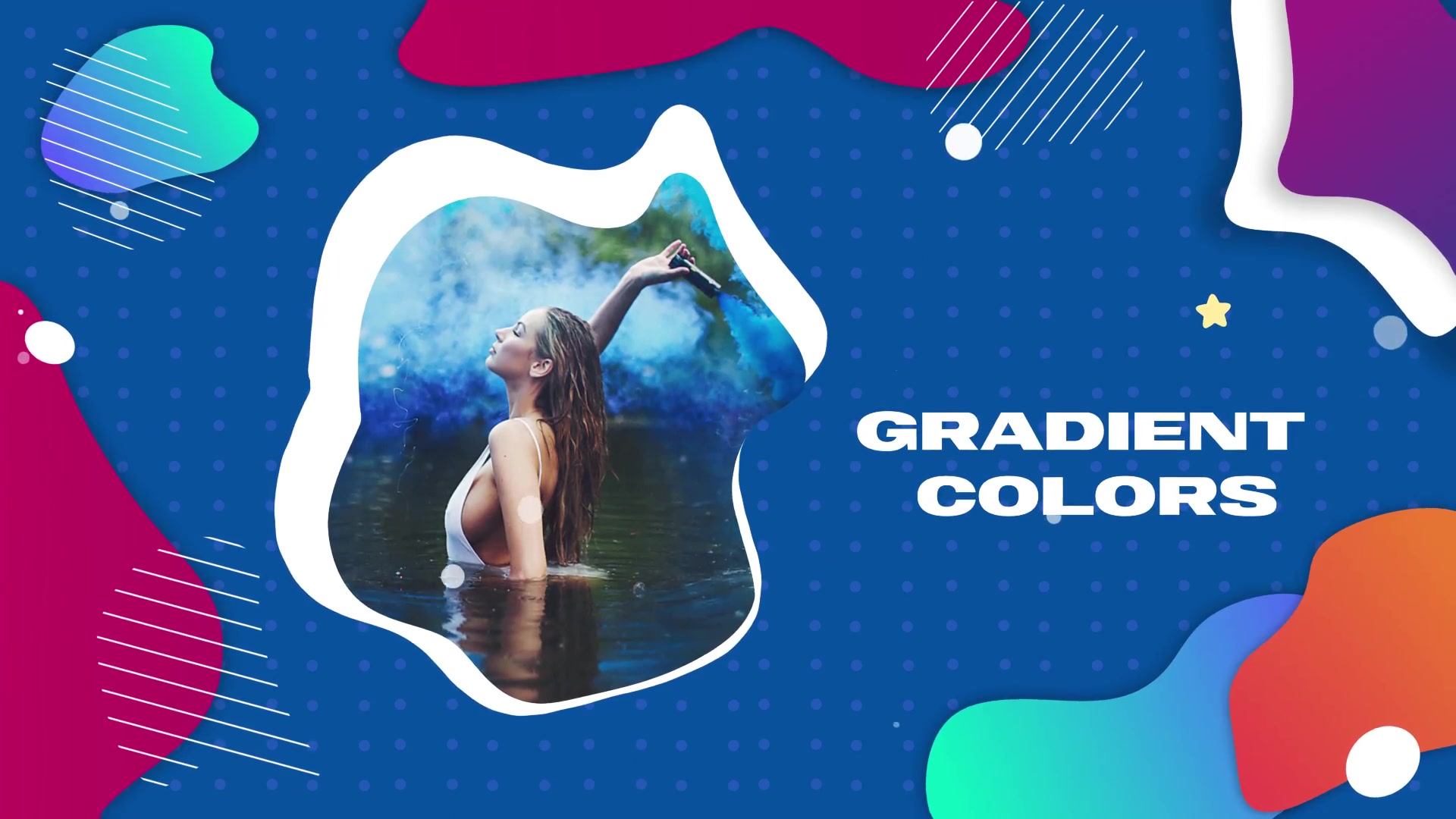 Colorful Liquid Slideshow | Premiere Pro MOGRT Videohive 33314988 Premiere Pro Image 4