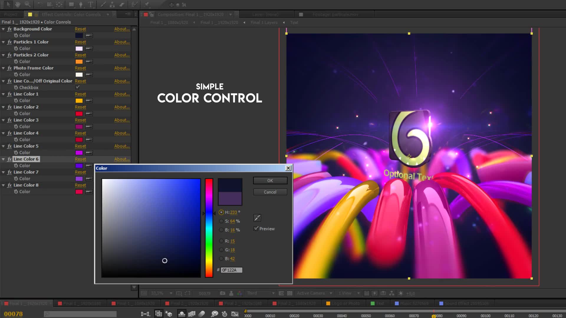 Colorful Logo Reveal Videohive 24195444 After Effects Image 11