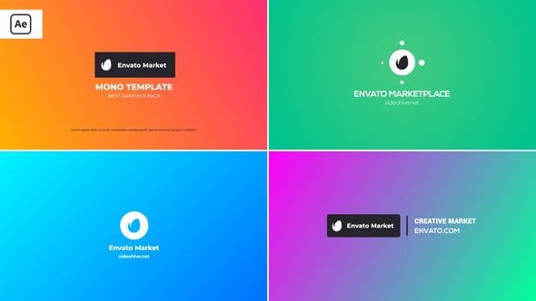 Colorful Logo Reveals - Download 38021979 Videohive