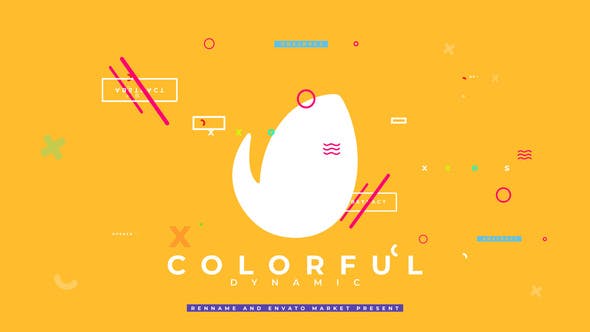 Colorful Logo Typo Intro - 32695804 Videohive Download