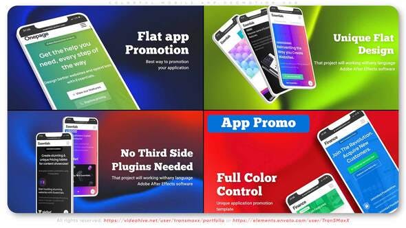 Colorful Mobile App Promotion V06 - Videohive 32858873 Download