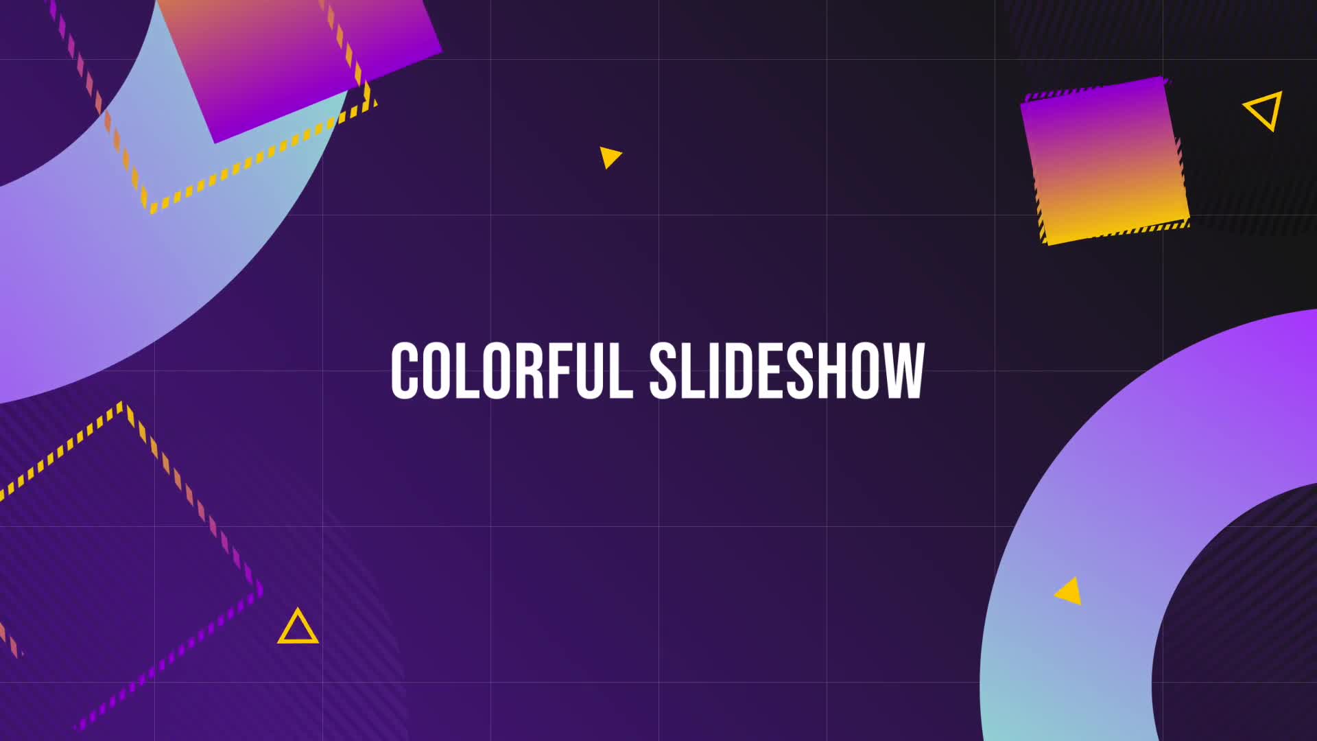 Colorful Modern Slideshow Videohive 33423523 After Effects Image 1
