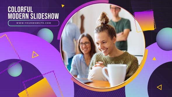 Colorful Modern Slideshow - 33423523 Videohive Download