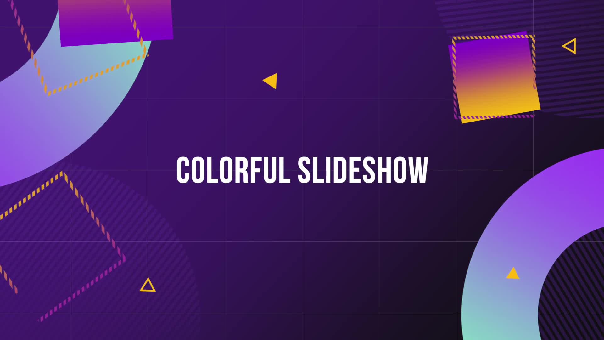 Colorful Modern Slideshow Videohive 33508694 Apple Motion Image 1