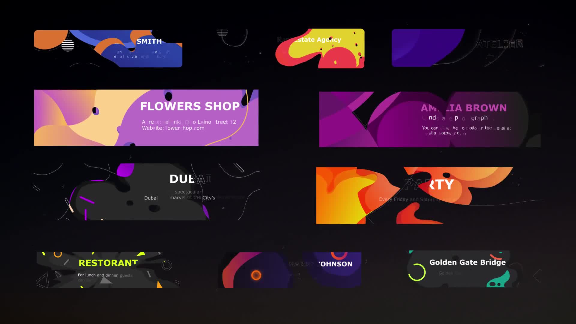 Colorful Modern Titles || Premiere Pro MOGRT Videohive 30409485 Premiere Pro Image 1