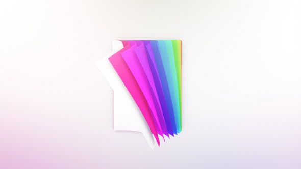 Colorful Pages Logo Reveal - Videohive Download 7067659