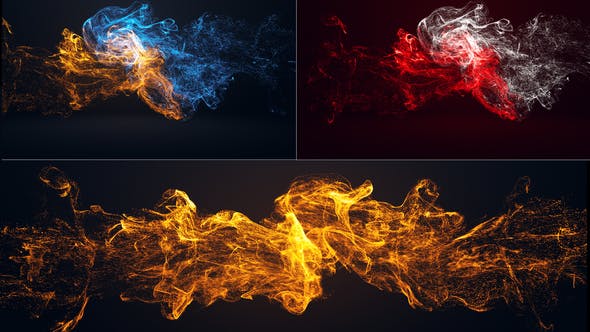 Colorful Particle Logo - 23277058 Download Videohive