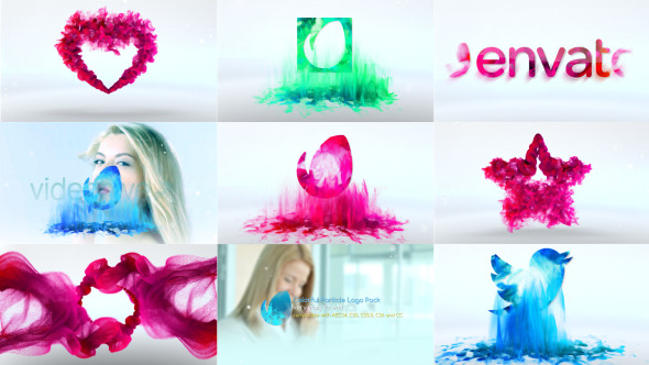 Colorful Particle Logo Pack - Download Videohive 10116250