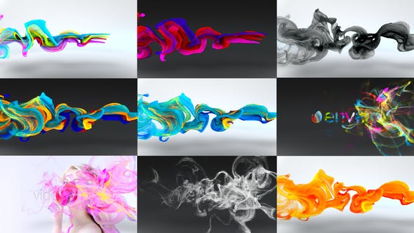 Colorful Particles Flowing Logo - Download 24197971 Videohive