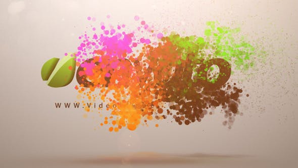 Colorful Particles Logo Animation - 3308102 Download Videohive
