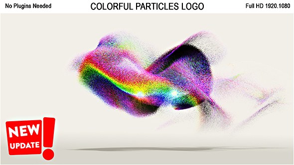 Colorful Particles Logo - Download Videohive 19236015