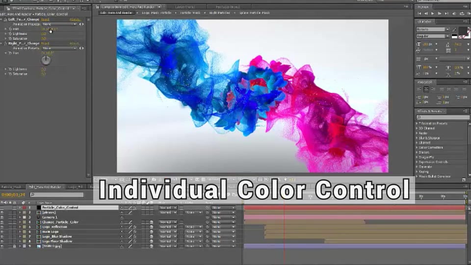 Colorful Particles Logo Reveal Videohive 8469256 After Effects Image 4