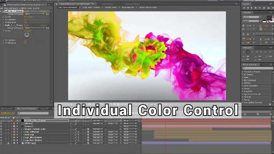 Colorful Particles Logo Reveal Videohive 8469256 After Effects Image 5