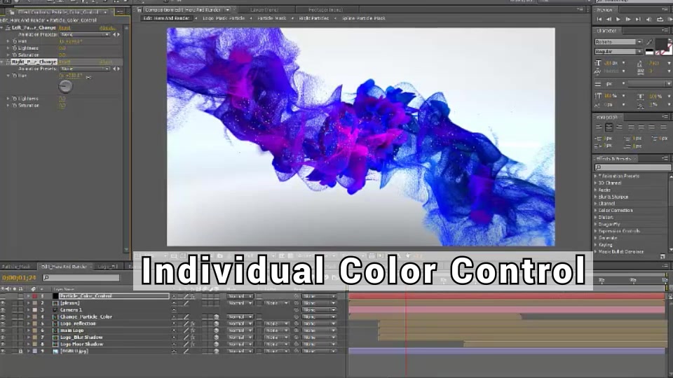 Colorful Particles Logo Reveal Videohive 8469256 After Effects Image 7