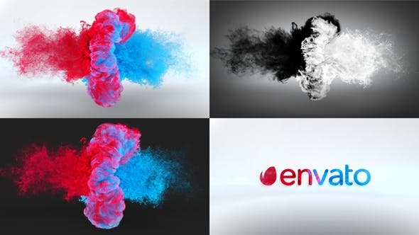 Colorful Particles Mixing Logo - Download Videohive 23322288