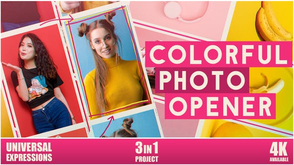 Colorful Photo Opener - Download Videohive 25906271