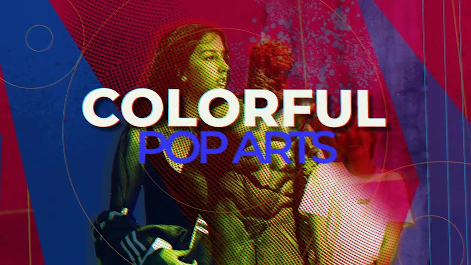 Colorful Pop Art Opener Videohive 34503375 After Effects Image 9