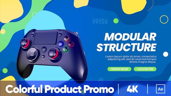 Colorful Product Promo - 36261927 Download Videohive