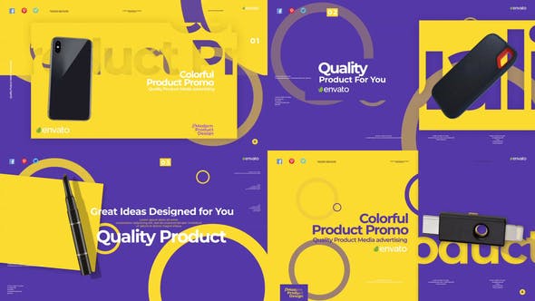 Colorful Product Promo - Download 25324979 Videohive