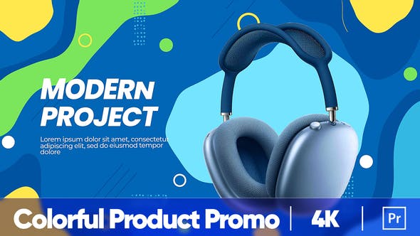 Colorful Product Promo | MOGRT - Videohive 36339407 Download