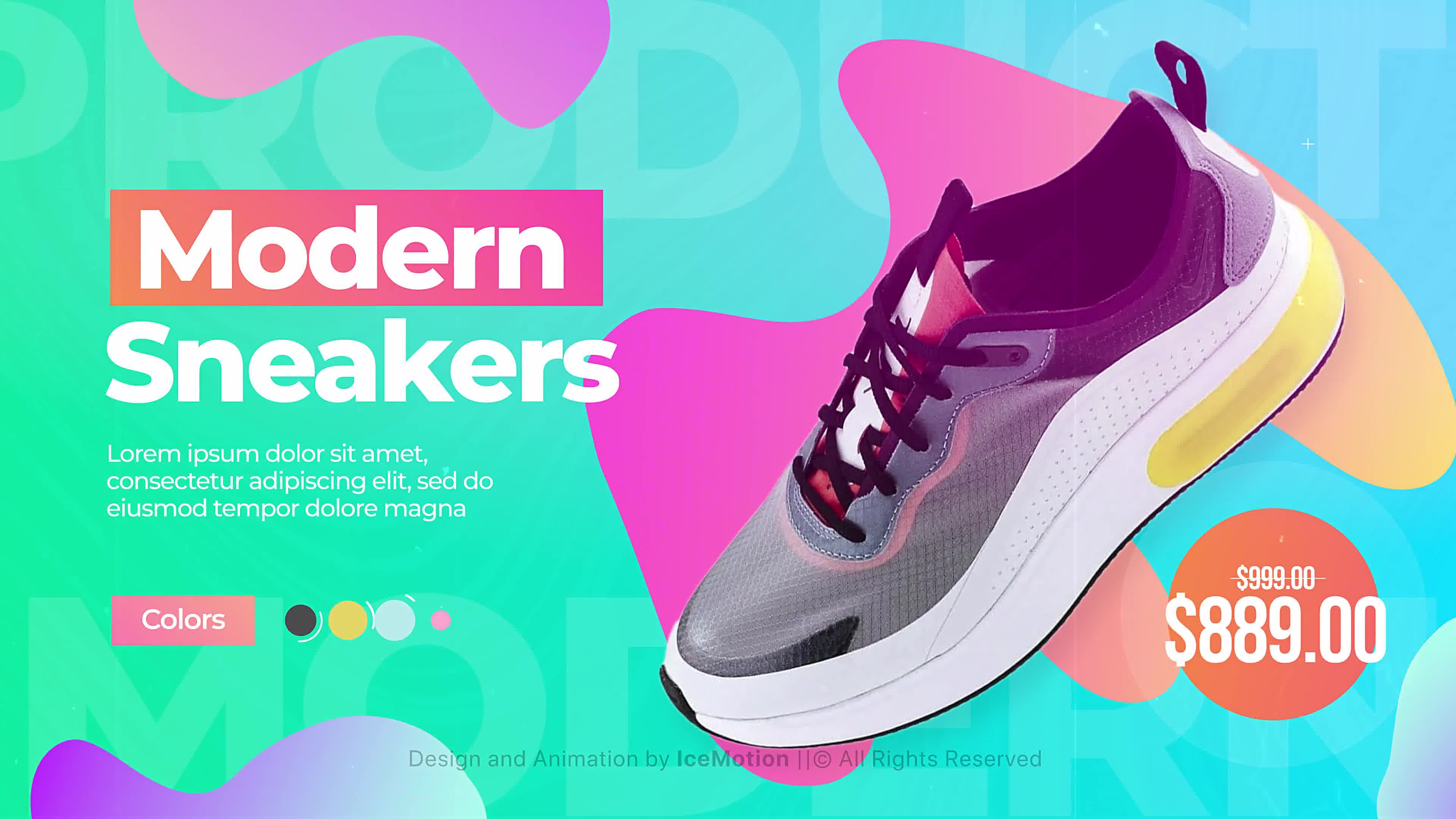 Colorful Product Promo || Product Sale Promo Videohive 35688136 After Effects Image 10