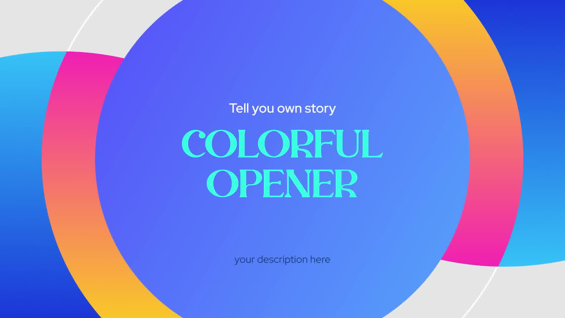 Colorful Promo Opener Videohive 38928574 After Effects Image 13