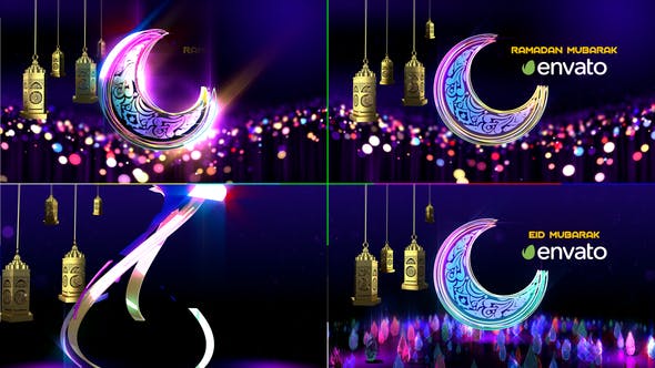Colorful Ramadan & Eid Opener - Videohive Download 23806250