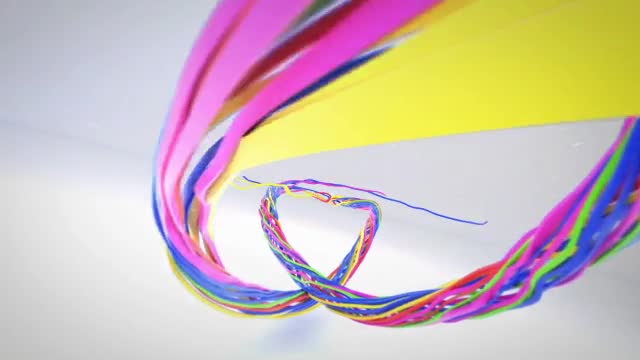 Colorful Ribbon Logo Reveal - Download Videohive 21176957
