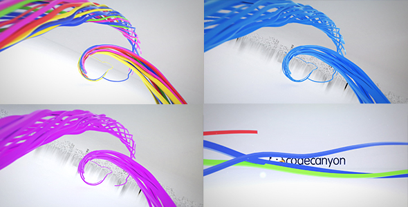 Colorful Ribbon Logo Reveal - Download Videohive 21176957