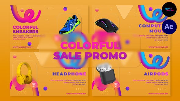 Colorful Sale Promo - 36332545 Videohive Download