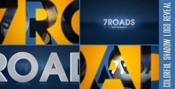 Colorful Shadow Logo Reveal - 15370862 Videohive Download