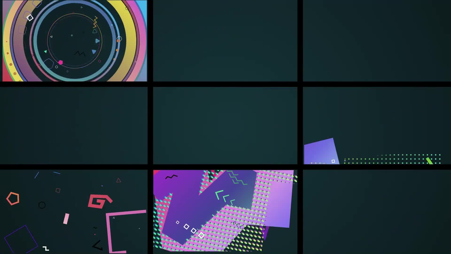 Colorful Shape Transitions #2 [After Effects] Videohive 37640998 After Effects Image 1
