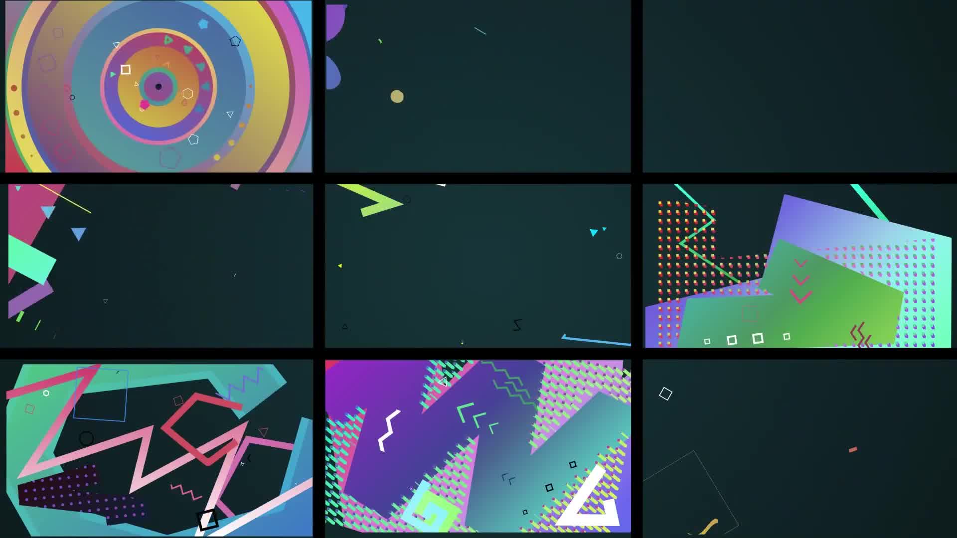 Colorful Shape Transitions #2 [After Effects] Videohive 37640998 After Effects Image 11