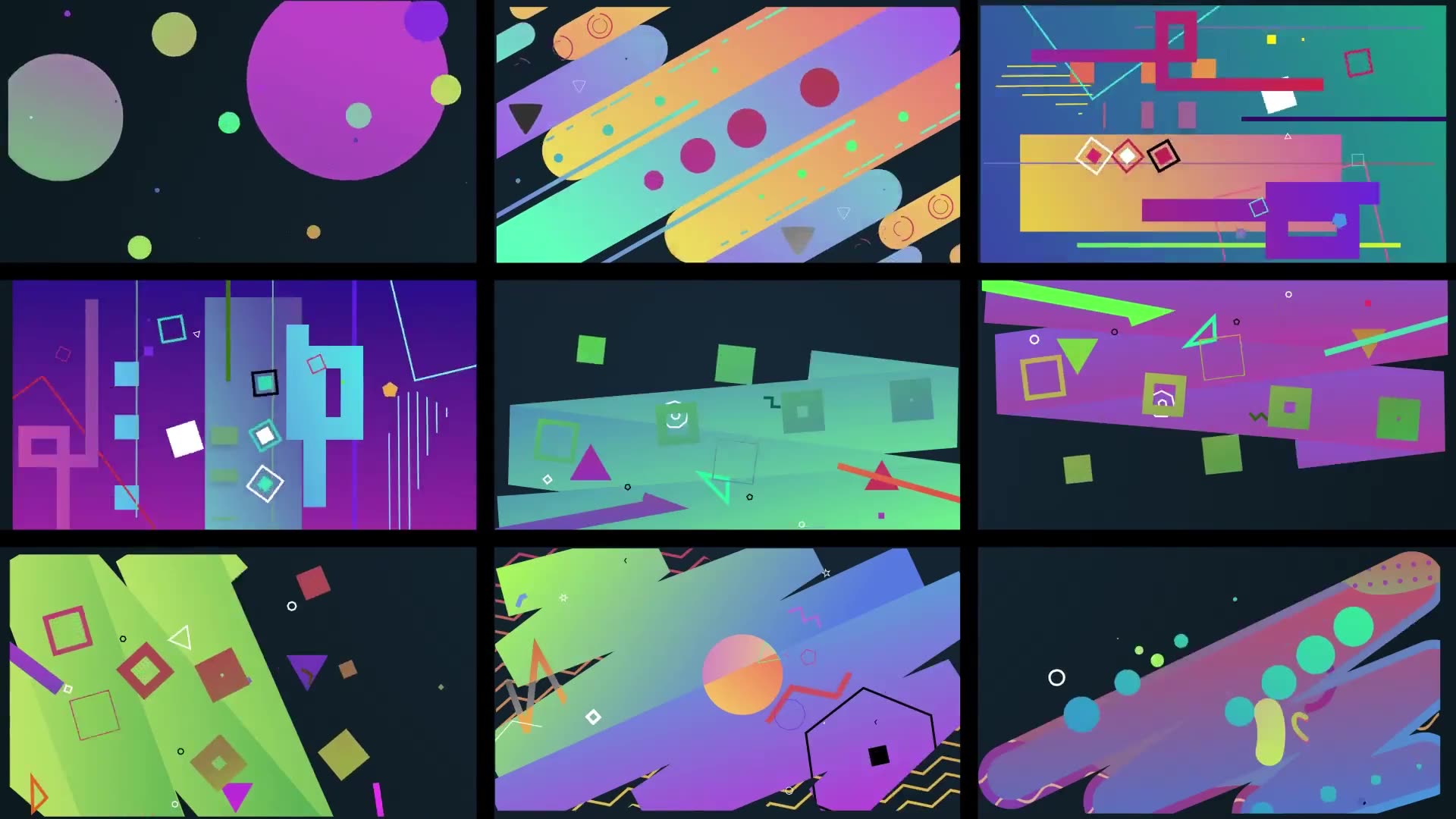 Colorful Shape Transitions [After Effects] Videohive 36868140 After Effects Image 2