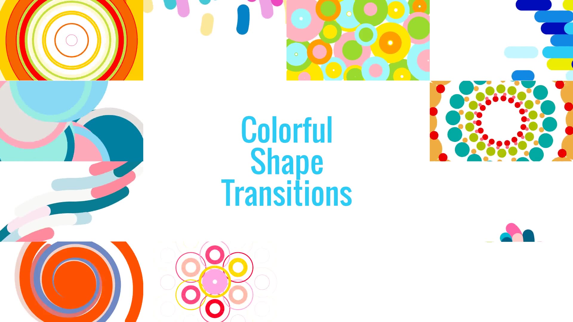Colorful Shape TransitionsAE Videohive 23432459 After Effects Image 2