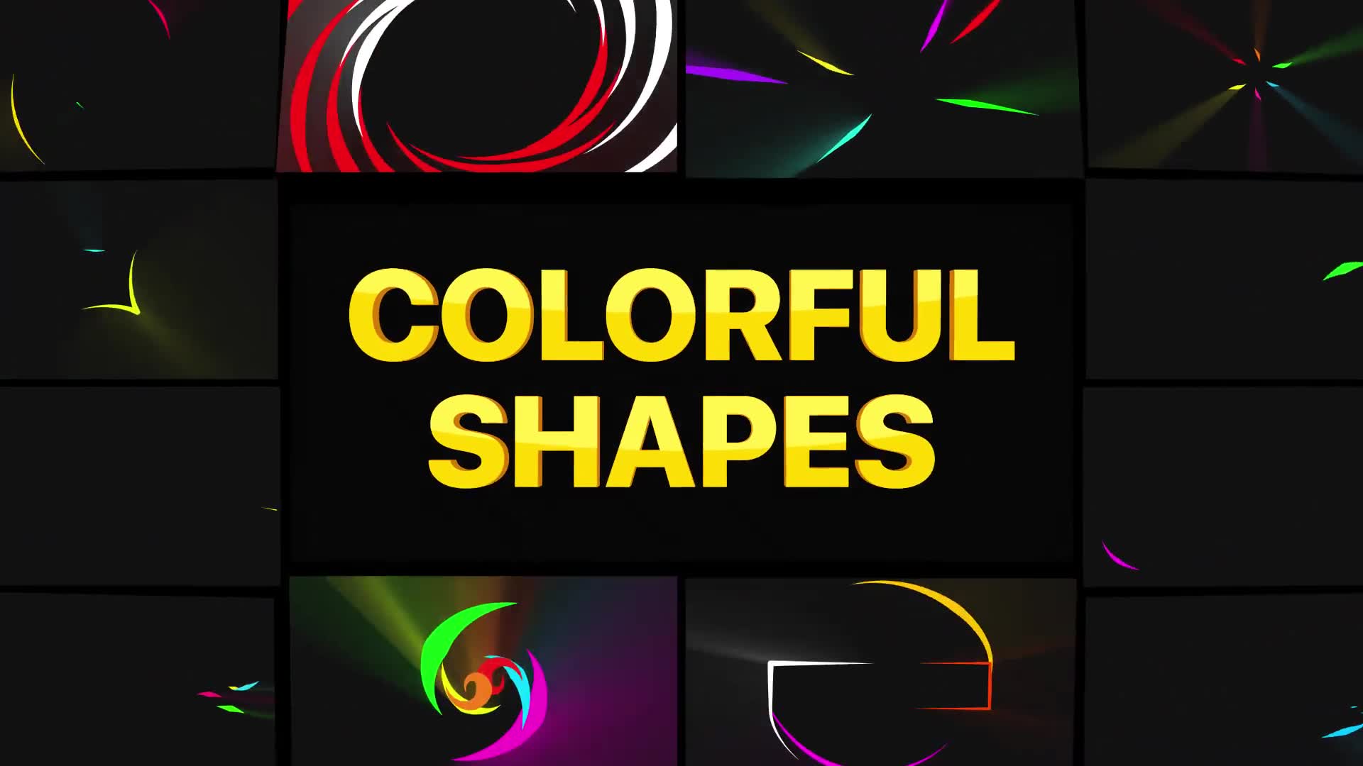 Colorful Shapes | After Effects Videohive 26589904 After Effects Image 2