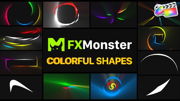 Colorful Shapes | FCPX - Download Videohive 26589910