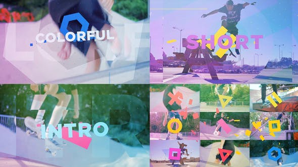 Colorful Short Intro - Download 24213859 Videohive