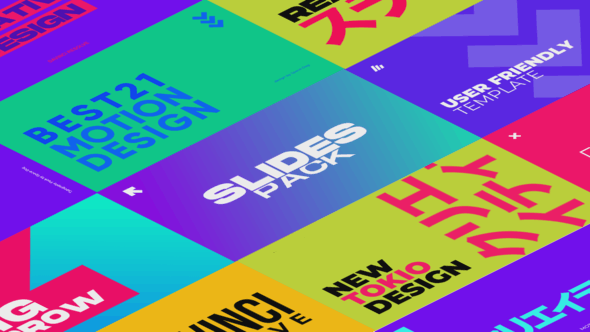 Colorful Slides | Premiere Pro - Download Videohive 34361025